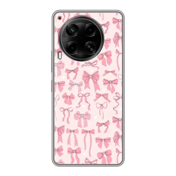 Чехол с рисунком «Фон бантики» для TECNO Camon 30 (CL6) Чехол с рисунком «Фон бантики» для TECNO Camon 30 (CL6)