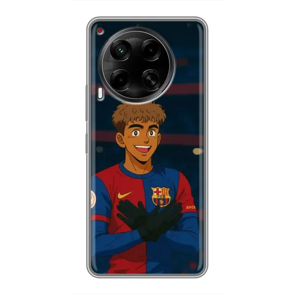 Чехол с рисунком «Футболист Ямаль» для TECNO Camon 30 (CL6) Чехол с рисунком «Футболист Ямаль» для TECNO Camon 30 (CL6)