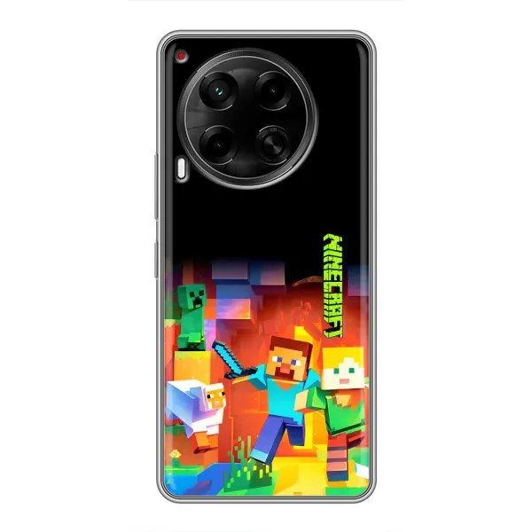 Чохол з малюнком «Герой Майнкрафт» для TECNO Camon 30 (CL6) Чохол з малюнком «Герой Майнкрафт» для TECNO Camon 30 (CL6)
