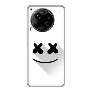 Силиконовые Чехлы (смешные стикеры) для Tecno Camon 30 (CL6) (Х-Х)