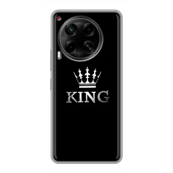 Чехол с рисунком «KING» для TECNO Camon 30 (CL6) Чехол с рисунком «KING» для TECNO Camon 30 (CL6)