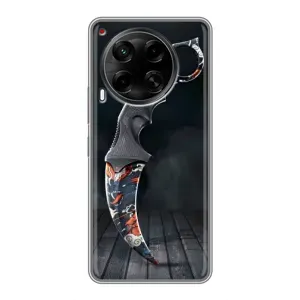 Чехол КИБЕРСПОРТ для Tecno Camon 30 (CL6) (Кинжал КС ГО)