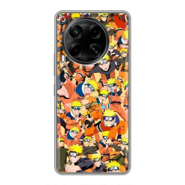 Чехол с рисунком «Коллаж Наруто» для TECNO Camon 30 (CL6) Чехол с рисунком «Коллаж Наруто» для TECNO Camon 30 (CL6)