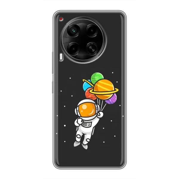 Чохол з малюнком «Космонавт з кульками» для TECNO Camon 30 (CL6) Чохол з малюнком «Космонавт з кульками» для TECNO Camon 30 (CL6)