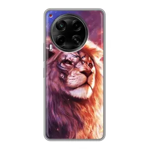 Чехол с картинкой на Tecno Camon 30 (CL6) (Красочный ЛЕВ)