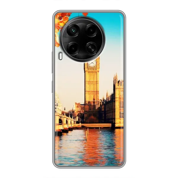 Чехол с рисунком «Летний Лондон» для TECNO Camon 30 (CL6) Чехол с рисунком «Летний Лондон» для TECNO Camon 30 (CL6)