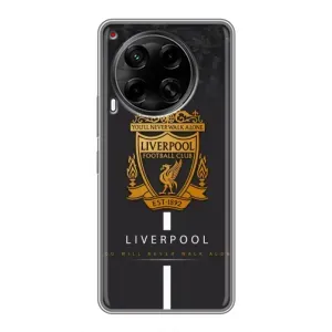 Силиконовые Чехлы принт Футбол на Tecno Camon 30 (CL6) (Liverpool)