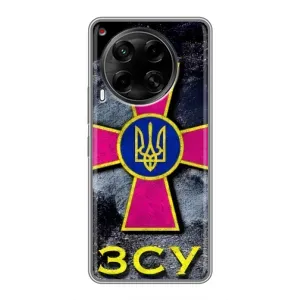 ЗСУ Чохли (TPU) для Tecno Camon 30 (CL6) (Лого ЗСУ)