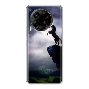Чехлы с изображением разных животных для Tecno Camon 30 (CL6) (Лошадь)