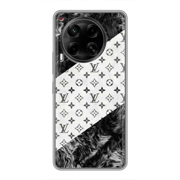 Чехол с рисунком «LV на белом» для TECNO Camon 30 (CL6) Чехол с рисунком «LV на белом» для TECNO Camon 30 (CL6)