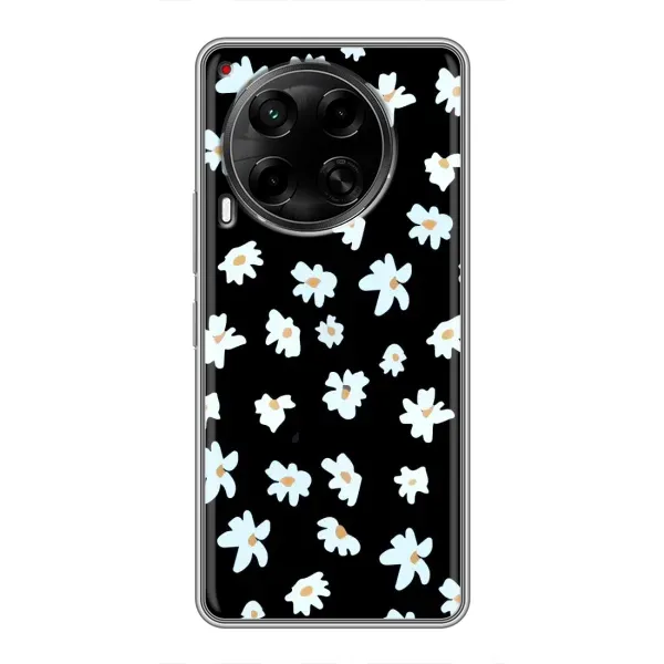 Чехол с рисунком «Маленькие ромашки» для TECNO Camon 30 (CL6) Чехол с рисунком «Маленькие ромашки» для TECNO Camon 30 (CL6)