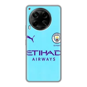 Силиконовые Чехлы принт Футбол на Tecno Camon 30 (CL6) (Man City)