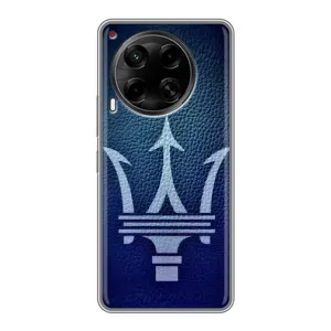 Чехлы с тематикой "Крутые машины" на Tecno Camon 30 (CL6) (Лого Maserati)