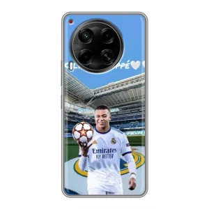 Чехол (TPU) с Футболистом на Tecno Camon 30 (CL6) (Mbappe Real)