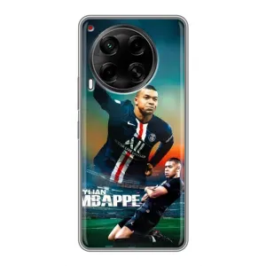 Чехол (TPU) с Футболистом на Tecno Camon 30 (CL6) (MBAPPE)
