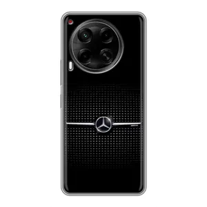 Силиконовый бампер с картинкой машины на Tecno Camon 30 (CL6) (Mercedes)