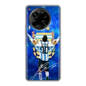 Чехлы Лео Месси Аргентина для Tecno Camon 30 (CL6) (Месси Аргентина)