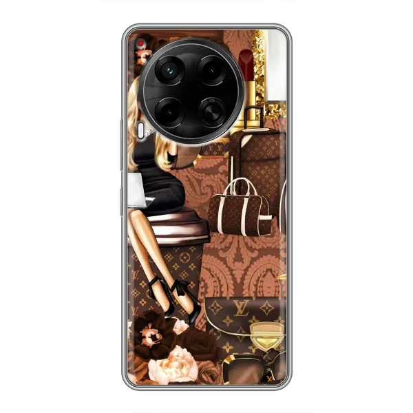 Чехол с рисунком «Мода Луи Виттон» для TECNO Camon 30 (CL6) Чехол с рисунком «Мода Луи Виттон» для TECNO Camon 30 (CL6)