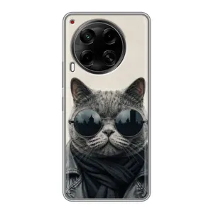 Чехол на тематику: Коты для TECNO Camon 30 (CL6) (Модный кот)