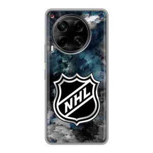 Чохли з прінтом Спортивна тематика для Tecno Camon 30 (CL6) (NHL хокей)