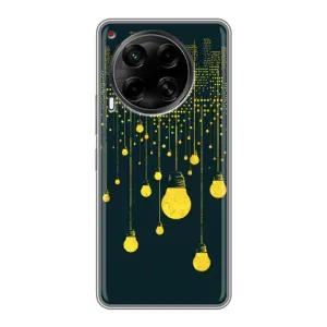 Силіконові Чохли Коханій людині для Tecno Camon 30 (CL6) (Нічне місто)