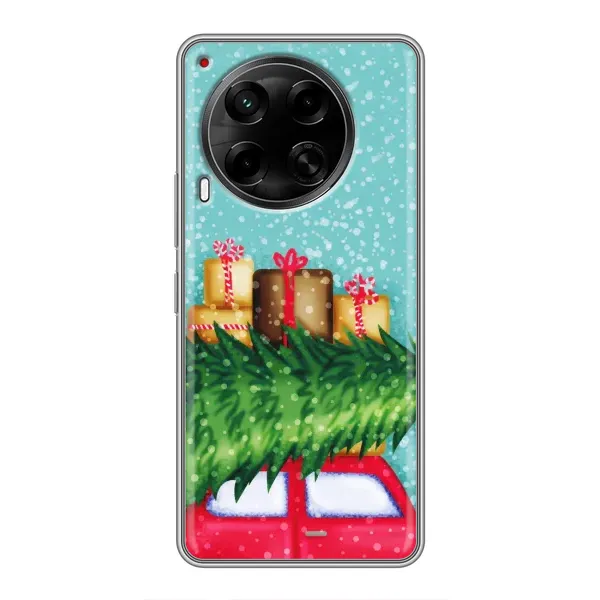 Чехол с рисунком «Новогодние подарки» для TECNO Camon 30 (CL6) Чехол с рисунком «Новогодние подарки» для TECNO Camon 30 (CL6)