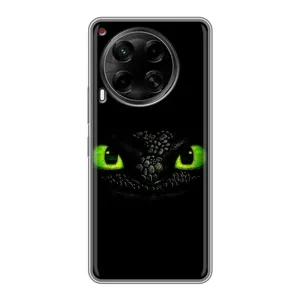 Чехол дракон Беззубик для Tecno Camon 30 (CL6) (Глаза Беззубика)