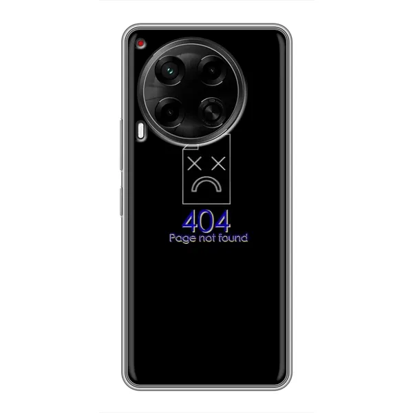 Чехол с рисунком «Ошибка 404» для TECNO Camon 30 (CL6) Чехол с рисунком «Ошибка 404» для TECNO Camon 30 (CL6)