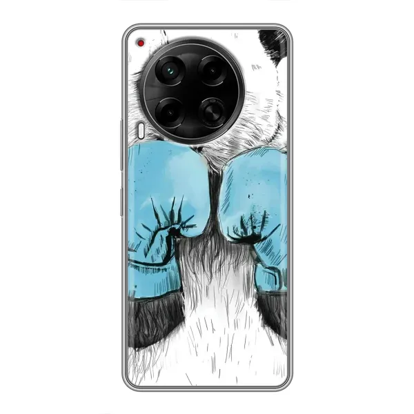 Чехол с рисунком «Панда боксер» для TECNO Camon 30 (CL6) Чехол с рисунком «Панда боксер» для TECNO Camon 30 (CL6)