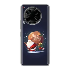 Чехол Санта Клаус для Tecno Camon 30 (CL6) (Подарки от Санты)