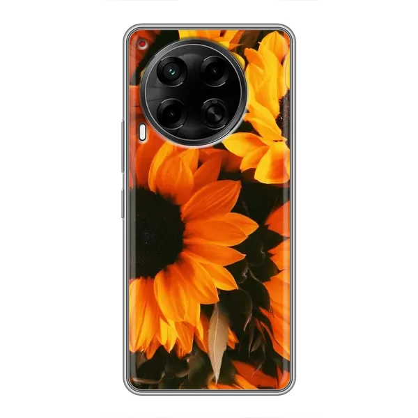 Чехол с рисунком «подсолнухи» для TECNO Camon 30 (CL6) Чехол с рисунком «подсолнухи» для TECNO Camon 30 (CL6)