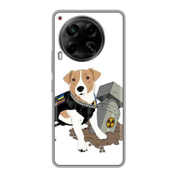 Чехол с рисунком «Пёс Патрон с ракетой» для TECNO Camon 30 (CL6) Чехол с рисунком «Пёс Патрон с ракетой» для TECNO Camon 30 (CL6)