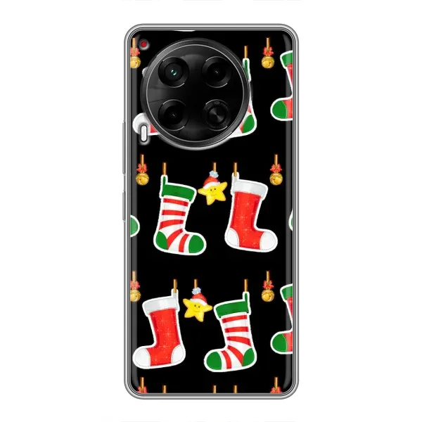 Чехол с рисунком «Рождественские подарки» для TECNO Camon 30 (CL6) Чехол с рисунком «Рождественские подарки» для TECNO Camon 30 (CL6)