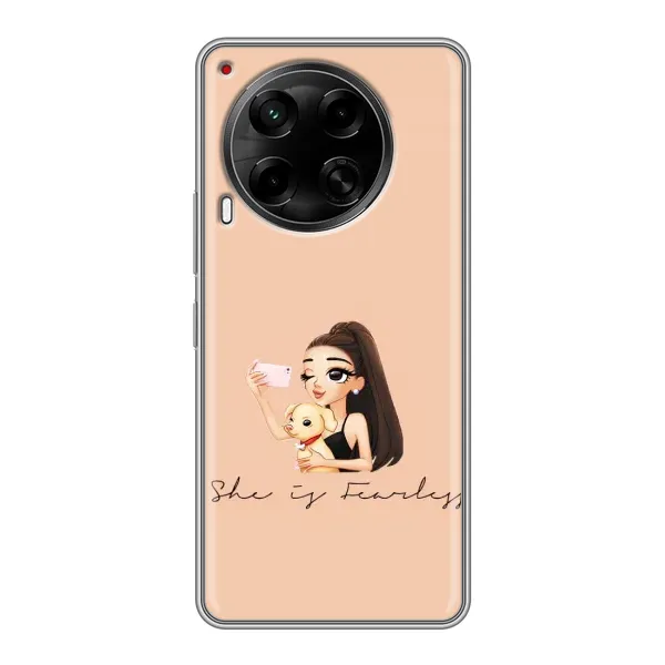 Чехол с рисунком «С собакой» для TECNO Camon 30 (CL6) Чехол с рисунком «С собакой» для TECNO Camon 30 (CL6)