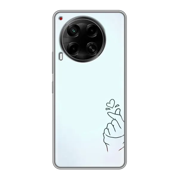 Чехол с рисунком «Сердце на голубом» для TECNO Camon 30 (CL6) Чехол с рисунком «Сердце на голубом» для TECNO Camon 30 (CL6)