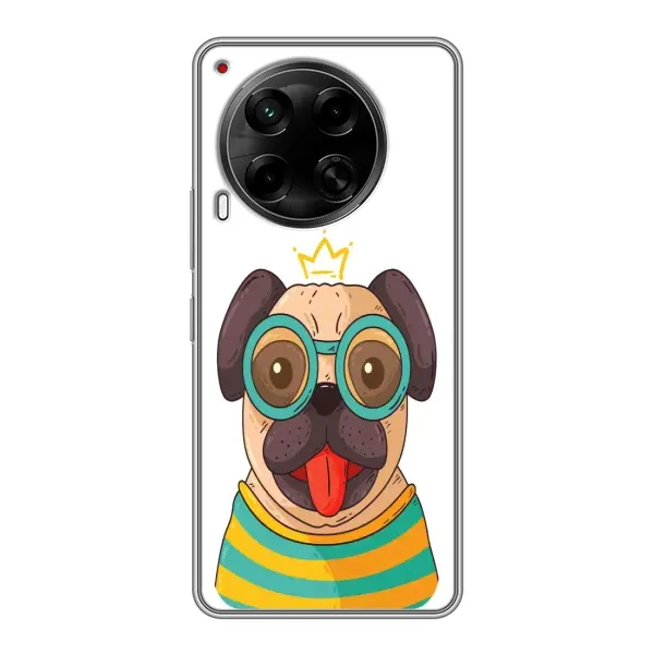 Чехол с рисунком «Собака Король» для TECNO Camon 30 (CL6) Чехол с рисунком «Собака Король» для TECNO Camon 30 (CL6)