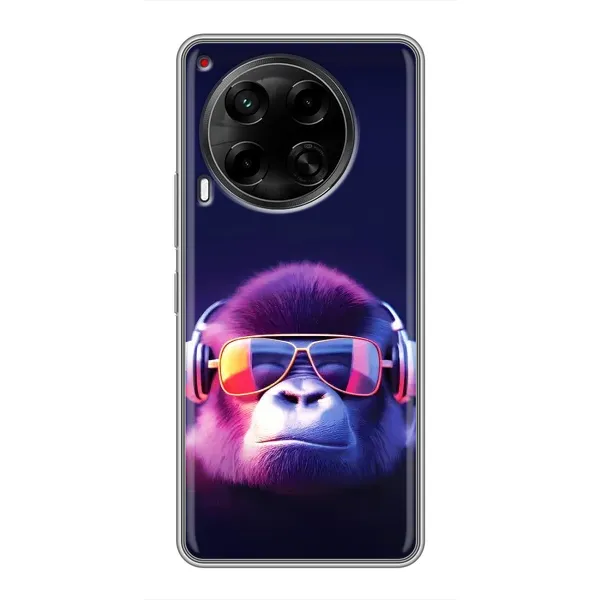 Чехол с рисунком «Стильная обезьяна» для TECNO Camon 30 (CL6) Чехол с рисунком «Стильная обезьяна» для TECNO Camon 30 (CL6)