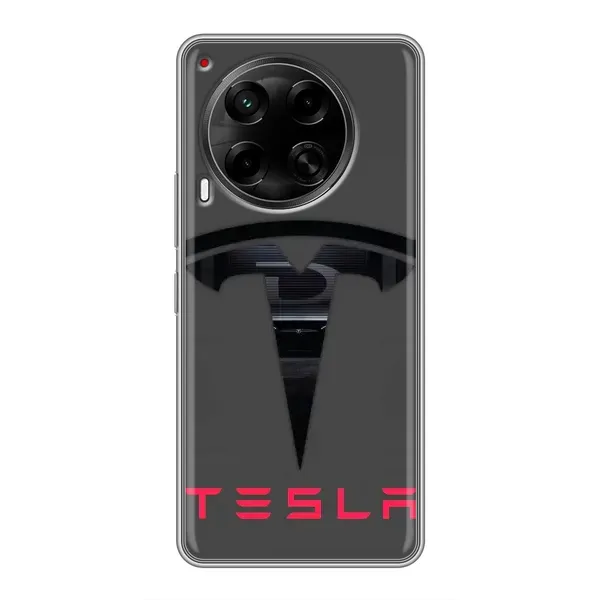 Чехол с рисунком «Logo TESLA» для TECNO Camon 30 (CL6) Чехол с рисунком «Logo TESLA» для TECNO Camon 30 (CL6)
