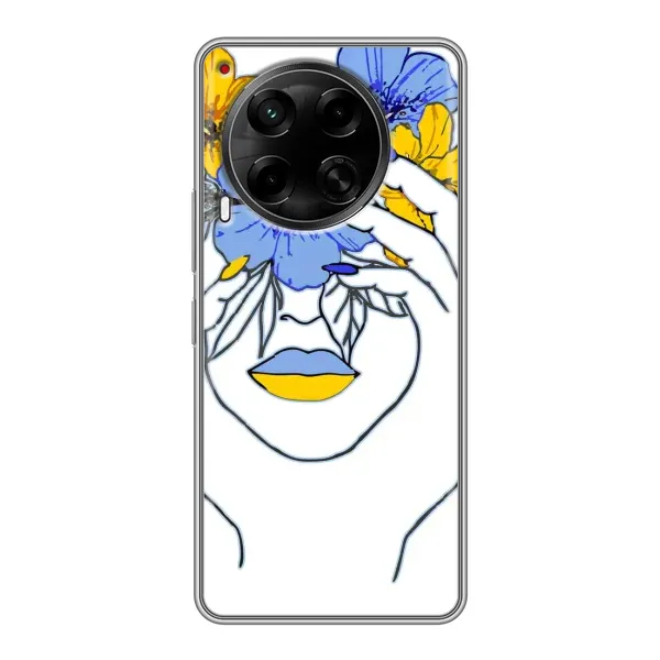 Чехол с рисунком «Украинка на всю голову» для TECNO Camon 30 (CL6) Чехол с рисунком «Украинка на всю голову» для TECNO Camon 30 (CL6)
