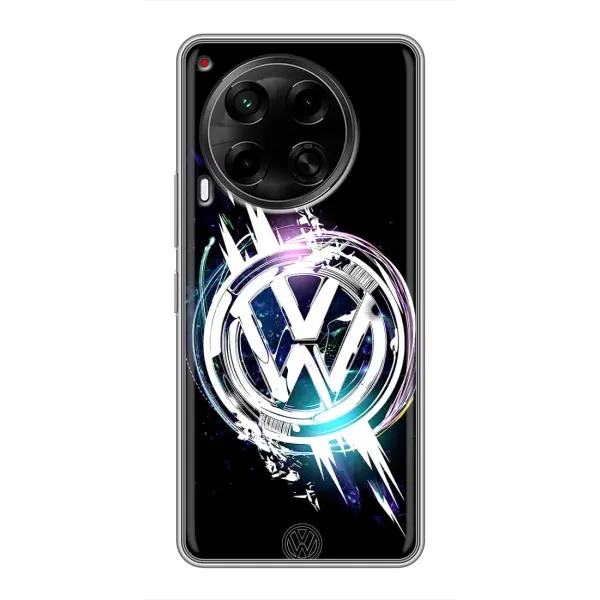 Чехол с рисунком «Volkswagen на черном» для TECNO Camon 30 (CL6) Чехол с рисунком «Volkswagen на черном» для TECNO Camon 30 (CL6)