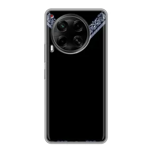 Силиконовый Чехол на Tecno Camon 30 (CL6) (Воротник вышиванки)