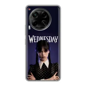 Чохол з картинкою Венсдей на Tecno Camon 30 (CL6) (Wednesdey)