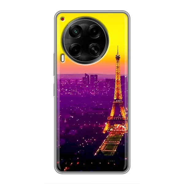 Чехол с рисунком «Яркая башня» для TECNO Camon 30 (CL6) Чехол с рисунком «Яркая башня» для TECNO Camon 30 (CL6)