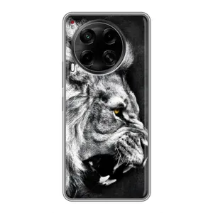 Чехол с картинкой на Tecno Camon 30 (CL6) (Злой ЛЕВ)