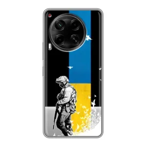 Патріотичний Чохол для Tecno Camon 30 (CL6) (ЗСУ)