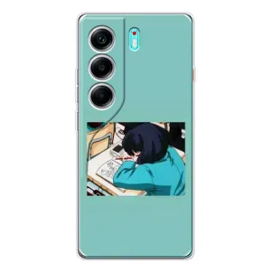 Чехол с персонажами АНИМЕ на TECNO Camon 40 (Аканэ Тэндо)