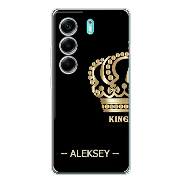 Чехол с рисунком «ALEXEY» для TECNO Camon 40