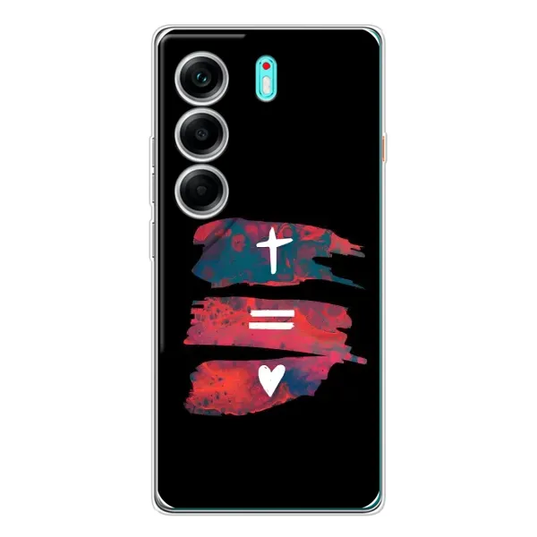 Чехол с рисунком «Атрибутика» для TECNO Camon 40 Чехол с рисунком «Атрибутика» для TECNO Camon 40