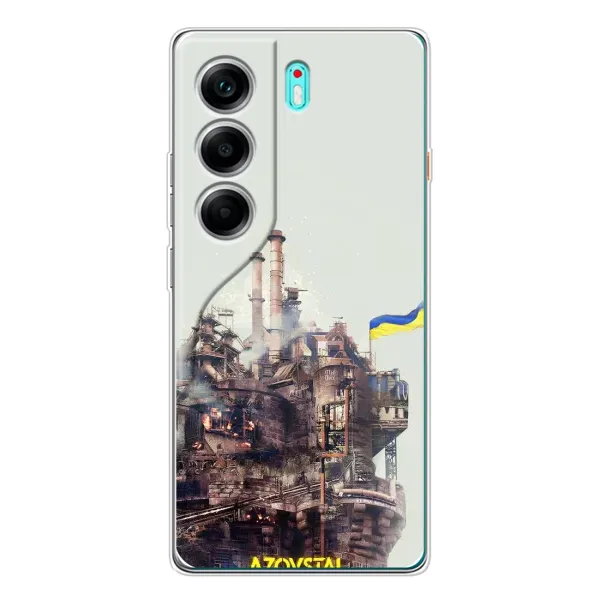 Чехол с рисунком «Азовсталь» для TECNO Camon 40 Чехол с рисунком «Азовсталь» для TECNO Camon 40