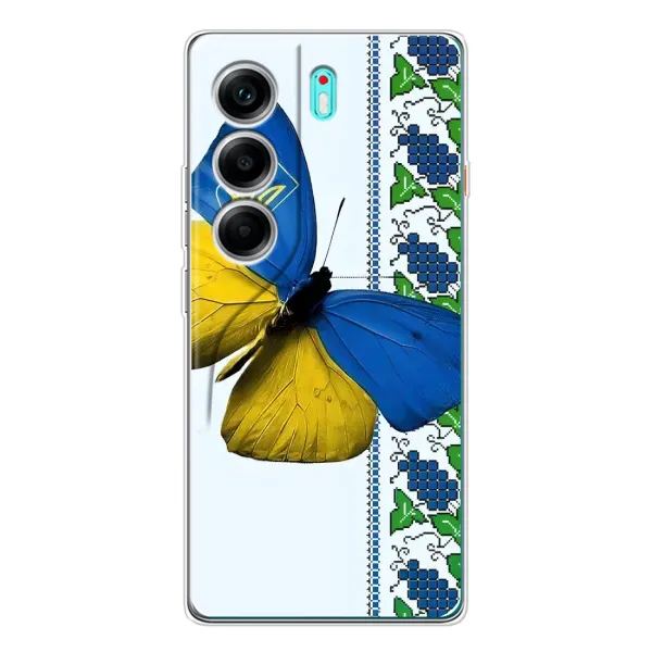 Чехол с рисунком «Бабочка» для TECNO Camon 40 Чехол с рисунком «Бабочка» для TECNO Camon 40